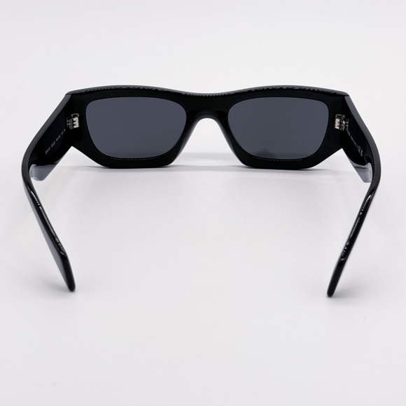 NEW PRADA PRA01S 1AB5S0 CAT EYE PRADA SUNGLASSES SPR A01 BLACK PR A01S - Picture 9 of 13